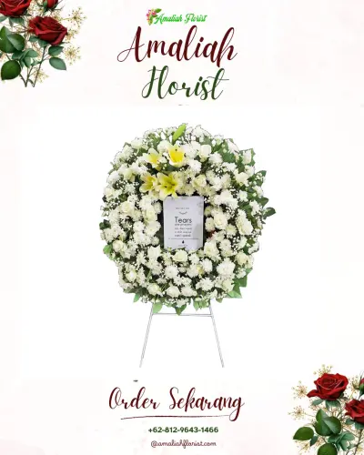 Krans Bunga Duka Cita di Madenan